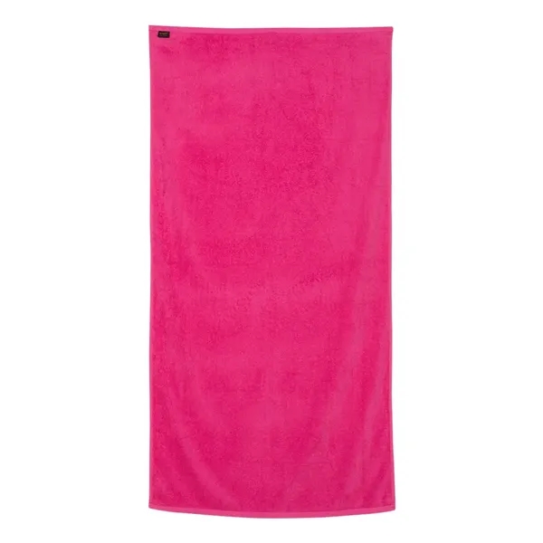 Q-Tees Velour Beach Towel... from ASI 84358 S&S Activewear