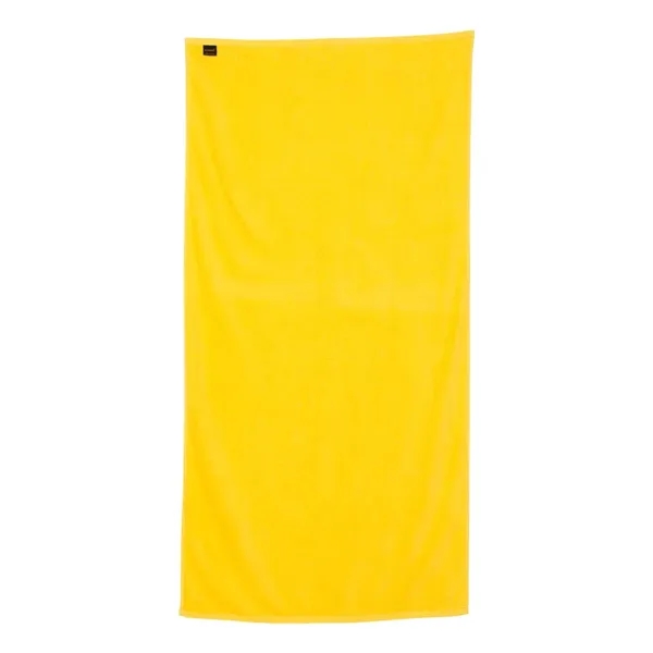 Q-Tees Velour Beach Towel... from ASI 84358 S&S Activewear