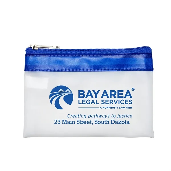 7 Piece First Aid Kit in Colorful Zipper Vinyl Pouch with... from ASI 62660 Innovation Line