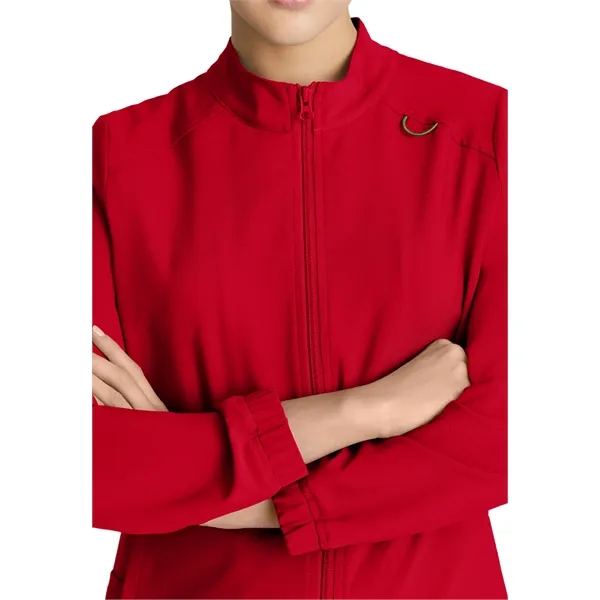 Grey's Anatomy Evolve 3 Pocket Collared Warm-Up... from ASI 86018 Scrub Authority / Uniform Stores