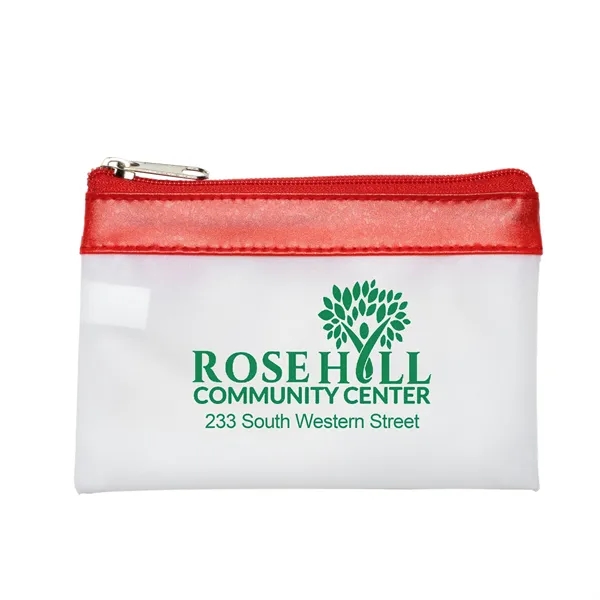 19 Piece First Aid Kit in Colorful Zipper Vinyl Pouch with... from ASI 62660 Innovation Line