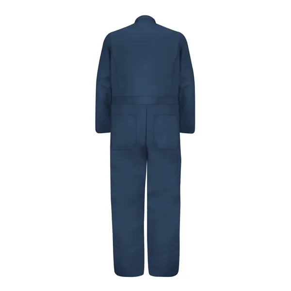 Button-Front Cotton Coverall Long Sizes... from ASI 84358 S&S Activewear