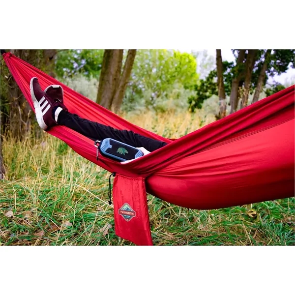 Gift set with a travel hammock and wireless speaker.... from ASI 88060 Snugz/USA Inc