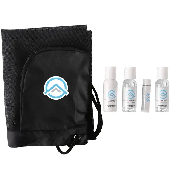 Kit includes sunscreen, aloe gel, natural beeswax lip moisturizer, & insect... from ASI 61966 HPG / Mixie