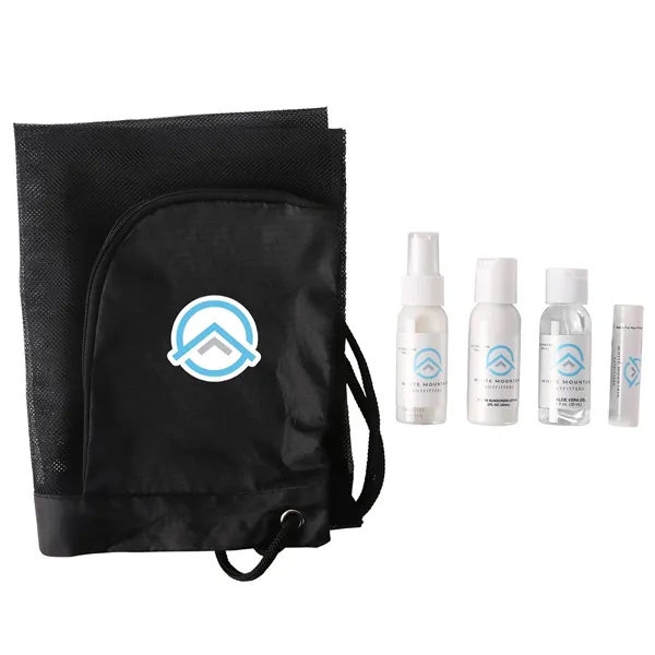 Kit includes sunscreen, aloe gel, natural beeswax lip moisturizer, & insect... from ASI 61966 HPG / Mixie