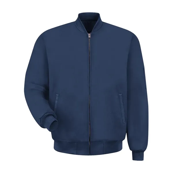Unlined team jacket made of polyester and cotton with a solid... from ASI 84358 S&S Activewear
