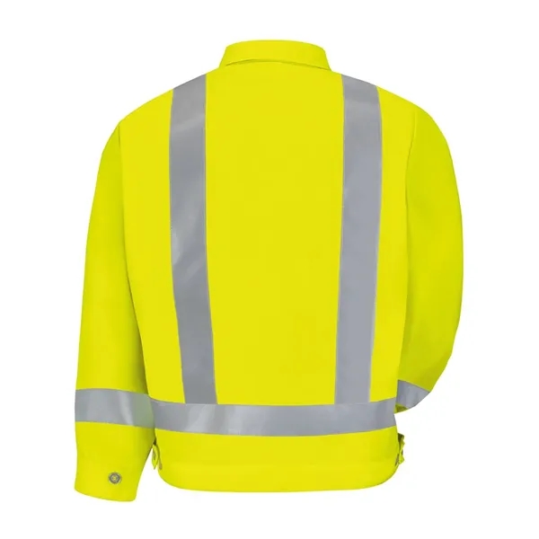 Red Kap Hi-Visibility Ike Jacket - Long Sizes... from ASI 84358 S&S Activewear