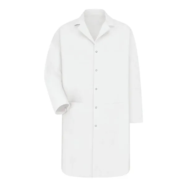 Red Kap Gripper Front Lab Coat - Long Sizes... from ASI 84358 S&S Activewear