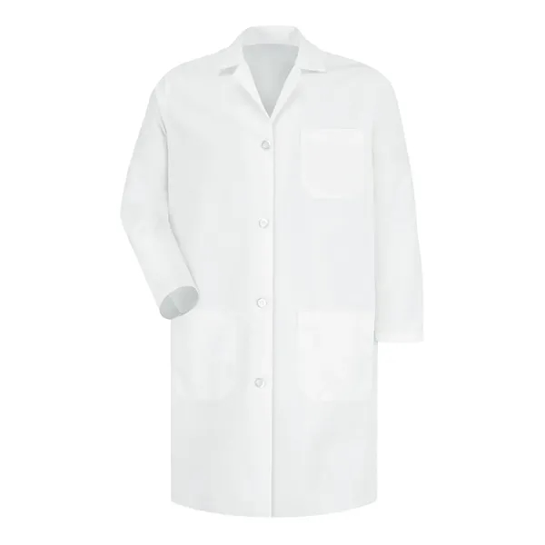 Four-button front staff coat with left chest pocket and two lower... from ASI 84358 S&S Activewear