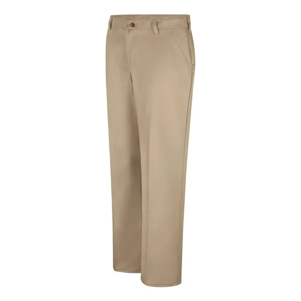 Women's Plain Front Cotton Pant Additional Sizes... from ASI 84358 S&S Activewear