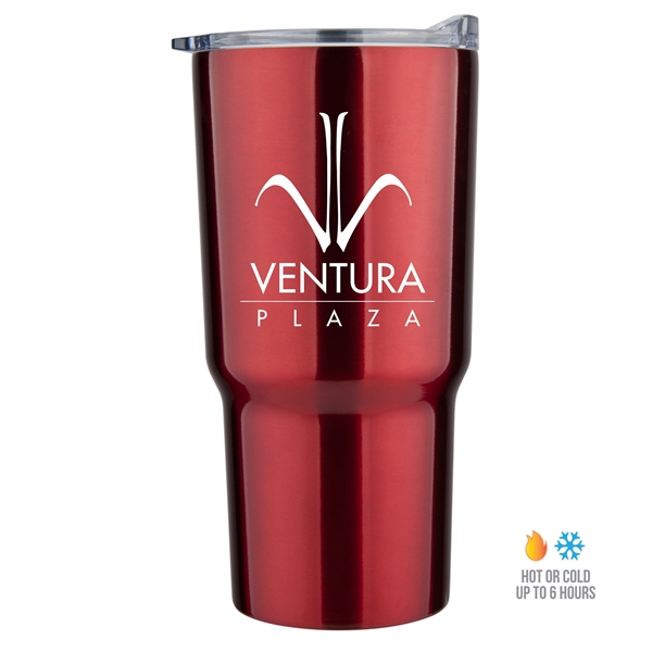 Double-wall 20 oz. tumbler with vacuum insulation.... from ASI 90807 Tekweld