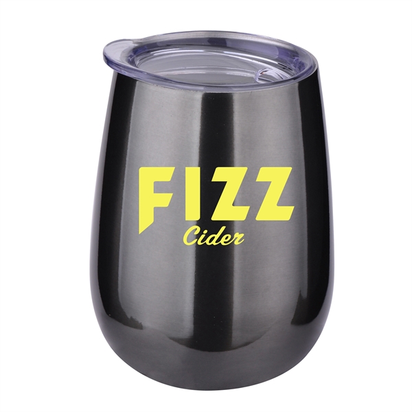 10 oz. stainless steel stemless wine glass with double wall insulation;... from ASI 90807 Tekweld