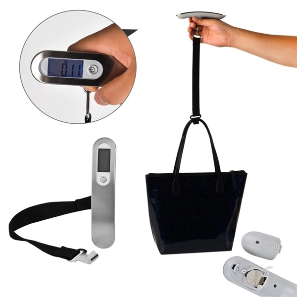 Electronic Digital Luggage Scale.... from ASI 79909 Promotek / Promotek™
