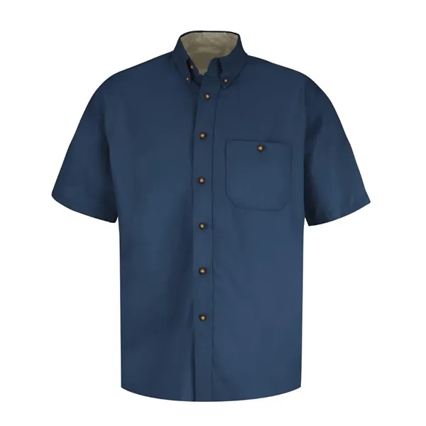 Men's S/S 100% Cotton Dress Shirt... from ASI 84358 S&S Activewear