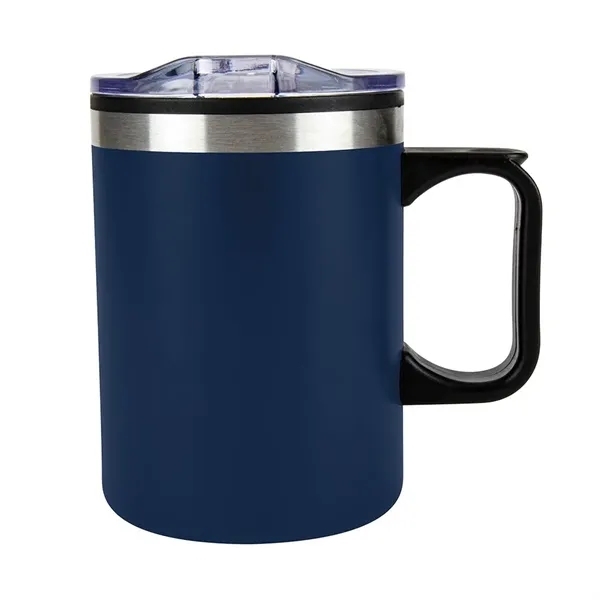 14 oz. insulated stainless steel mug with handle and locking lid.... from ASI 88060 Snugz/USA Inc