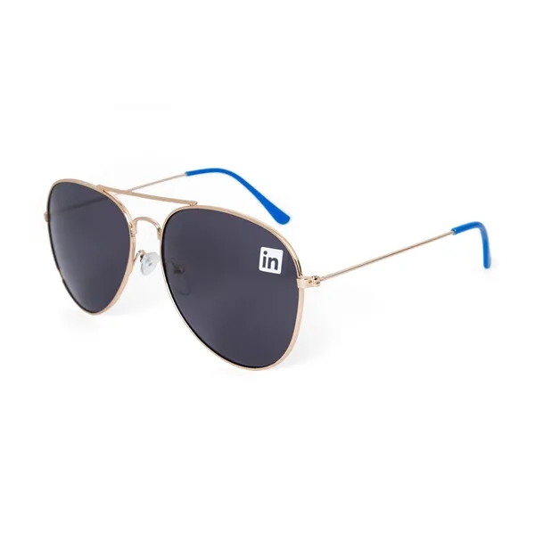 Metal aviators available in several colors that are pantone matched on... from ASI 45657 Pop! Promos