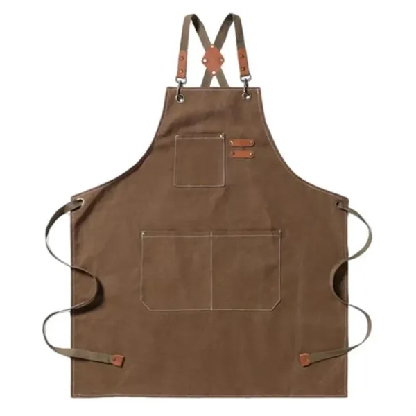 Canvas Apron With Removable Name Patch... from ASI 98766 Yanlee Trading Co Ltd / Delite Promotional Products