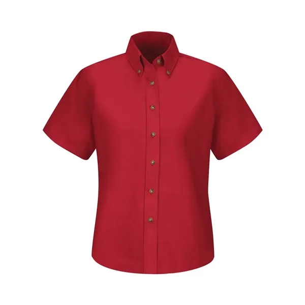Women's Poplin Dress Shirt Extended Sizes... from ASI 84358 S&S Activewear