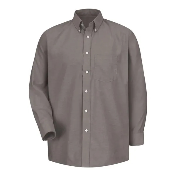 Executive Oxford Long Sleeve Dress Shirt Extended Sizes... from ASI 84358 S&S Activewear