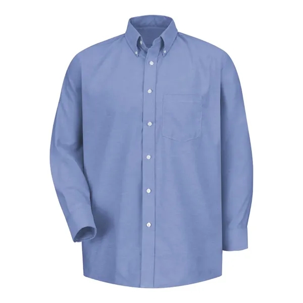 Executive Oxford Long Sleeve Dress Shirt Extended Sizes... from ASI 84358 S&S Activewear