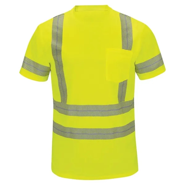 Red Kap High Visibility Short Sleeve T-Shirt... from ASI 84358 S&S Activewear