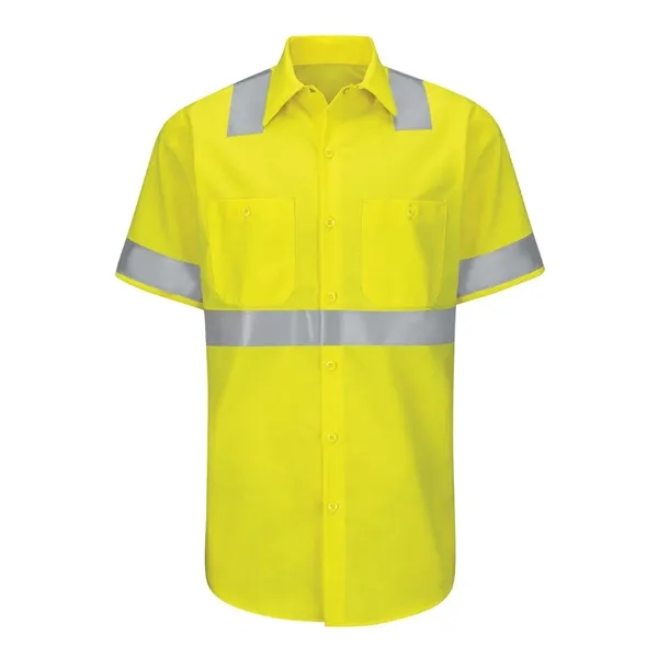 Enhanced & Hi-Visibility Work Shirt - Long Sizes... from ASI 84358 S&S Activewear