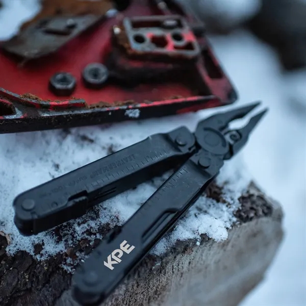 Award-winning multi-tool with 19 implements, including pliers, wire cutters, screwdrivers, saw... from ASI 46170 Compass Industries Inc