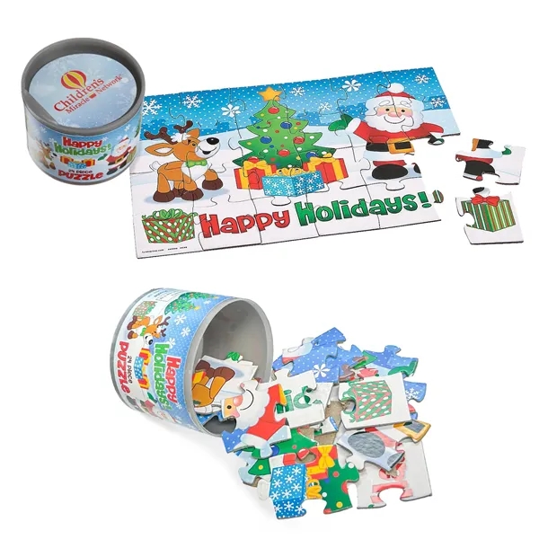 24-piece Christmas themed puzzle.... from ASI 52710 Lincoln Line
