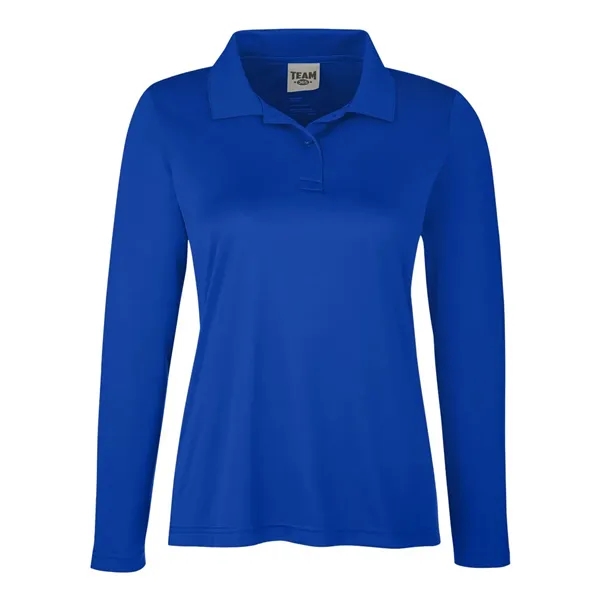 Team 365 Women's Zone Performance Long Sleeve Polo... from ASI 84358 S&S Activewear