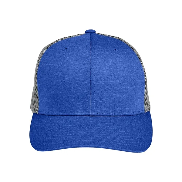 Team 365 Zone Sonic Heather Trucker Cap... from ASI 84358 S&S Activewear