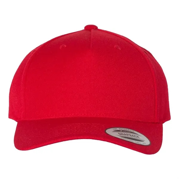 5-panel cap with a wool-blend design.... from ASI 88060 Snugz/USA Inc