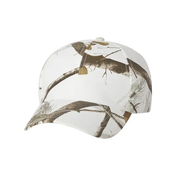 Structured camo cap made of cotton and polyester and with a... from ASI 88060 Snugz/USA Inc
