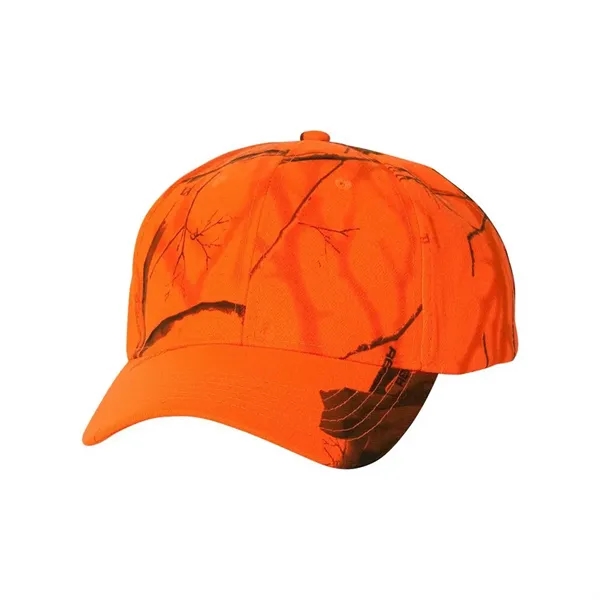 Structured camo cap made of cotton and polyester and with a... from ASI 88060 Snugz/USA Inc