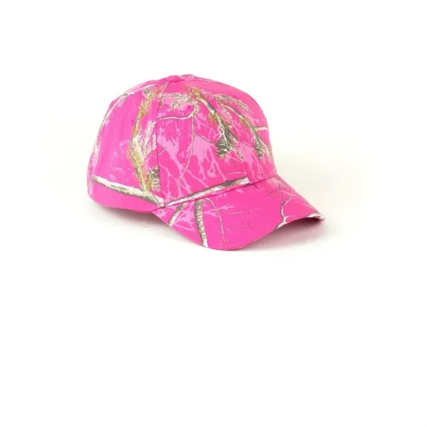 Structured camo cap made of cotton and polyester and with a... from ASI 88060 Snugz/USA Inc