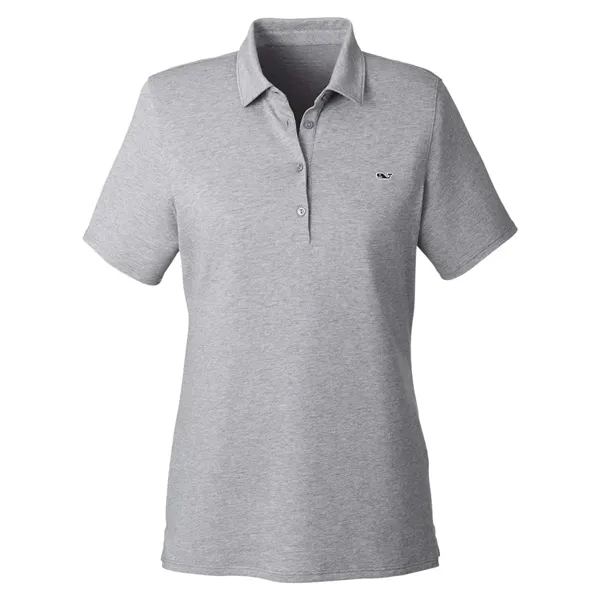 Vineyard Vines Women's Edgartown Pique Polo... from ASI 84358 S&S Activewear