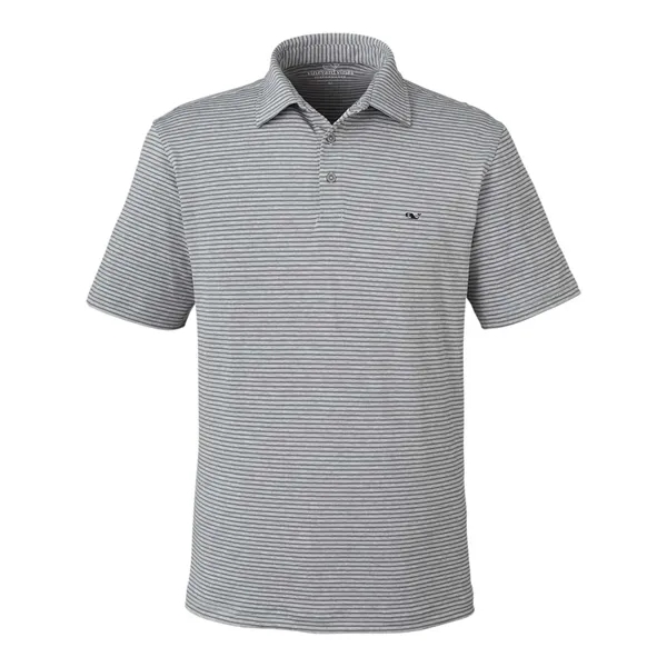 Vineyard Vines Bradley Stripe Sankaty Polo... from ASI 84358 S&S Activewear