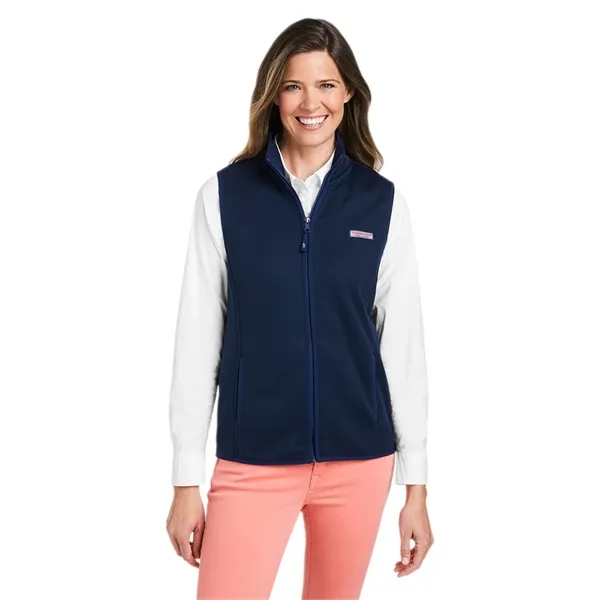 Vineyard Vines Women's Mountain Sweater Fleece Vest... from ASI 84358 S&S Activewear