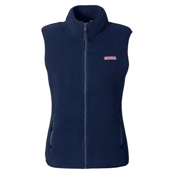 Vineyard Vines Women's Harbor Fleece Vest... from ASI 84358 S&S Activewear