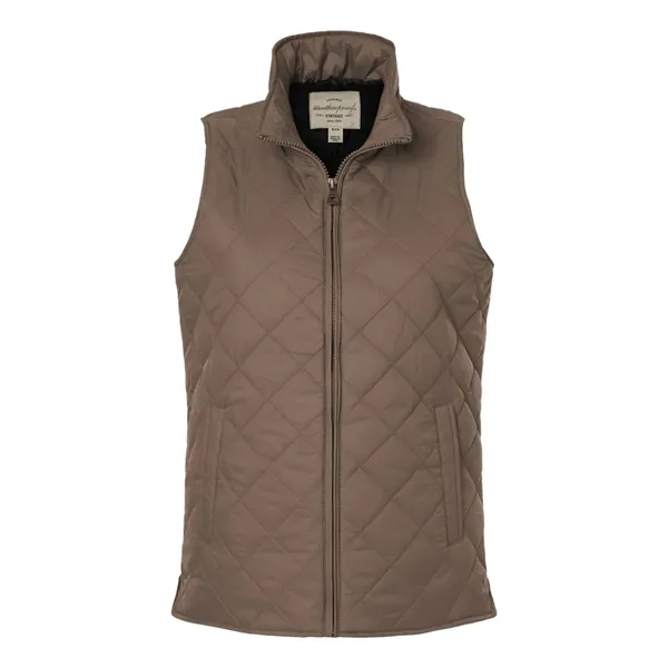 Weatherproof Vintage Women's Diamond Quilted Vest... from ASI 84358 S&S Activewear