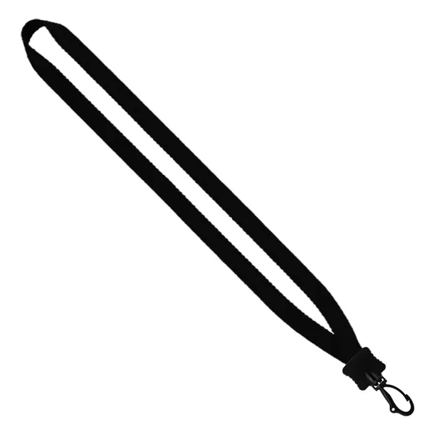 1/2" x 16", this smooth nylon lanyard features a plastic clamshell... from ASI 88060 Snugz/USA Inc / SnugZ USA®