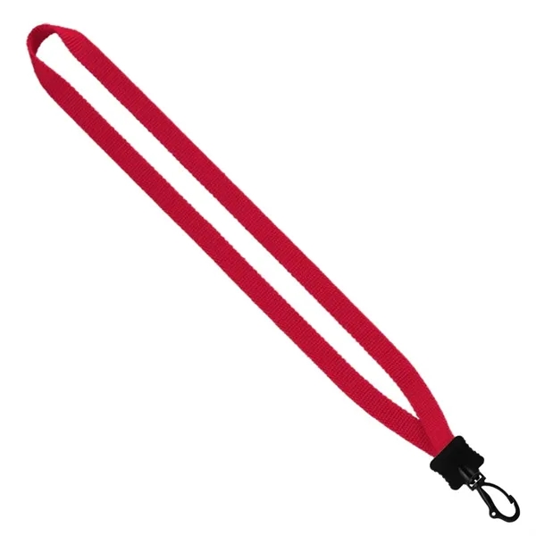 1/2" x 16", this smooth nylon lanyard features a plastic clamshell... from ASI 88060 Snugz/USA Inc / SnugZ USA®