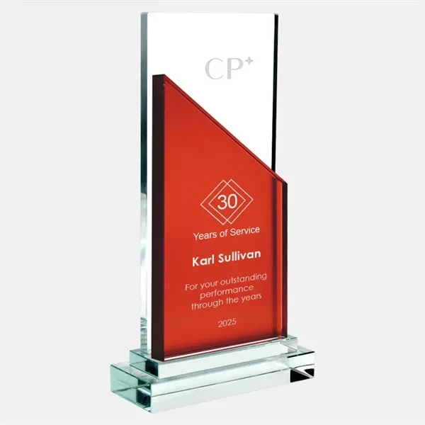 Personalize this color sail award with clear base by engraving the... from ASI 47791 Best Deal Awards