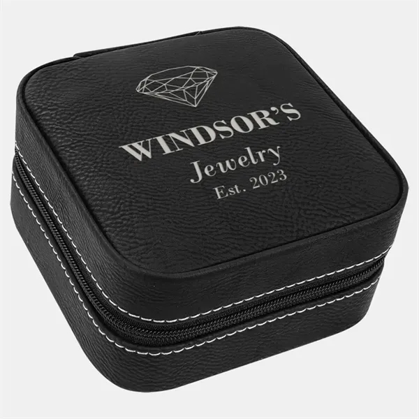 This Leatherette Travel Jewelry Box is an ideal gift for any... from ASI 47791 Best Deal Awards