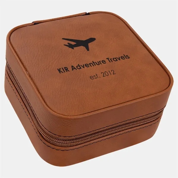 This Leatherette Travel Jewelry Box is an ideal gift for any... from ASI 47791 Best Deal Awards