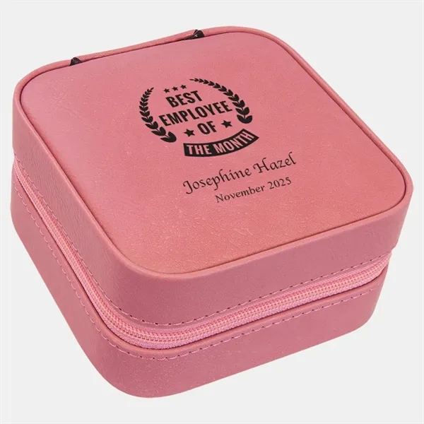 This Leatherette Travel Jewelry Box is an ideal gift for any... from ASI 47791 Best Deal Awards