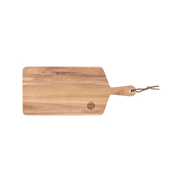 Cheese board with a handle, leather hanging loop, and knife-friendly surface.... from ASI 79530 Prime Line