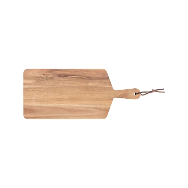 Cheese board with a handle, leather hanging loop, and knife-friendly surface.... from ASI 79530 Prime Line