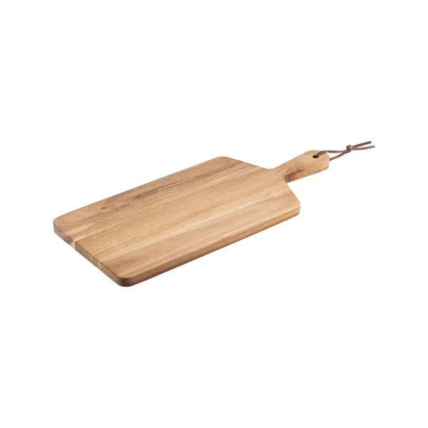 Cheese board with a handle, leather hanging loop, and knife-friendly surface.... from ASI 79530 Prime Line