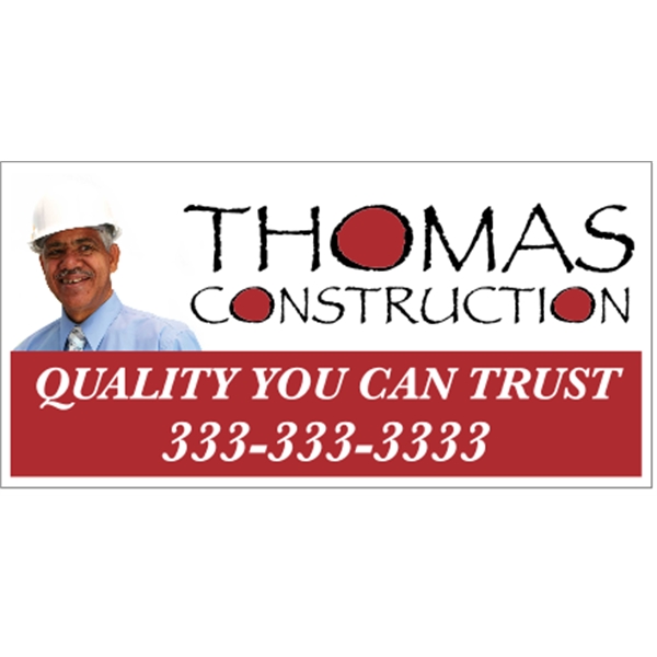 48" x 24" corrugated sign with four color process printing... from ASI 89910 Stouse, LLC