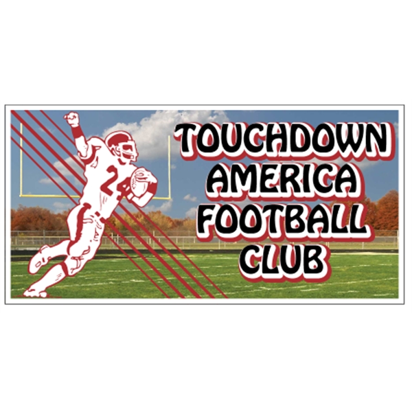 48" x 24" corrugated sign with four color process printing... from ASI 89910 Stouse, LLC